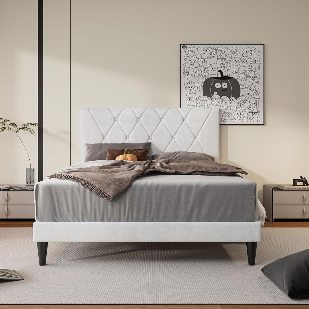 ◎お買い得品◎ ダブルベッド ベッドフレーム 新品未開封品 送料込み