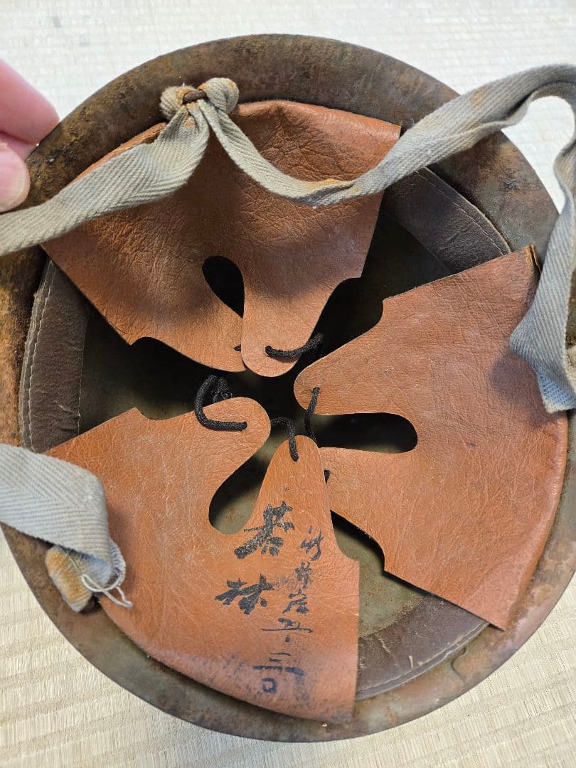 珍品　軍用九○式鉄兜タイプ　民間ヘルメット