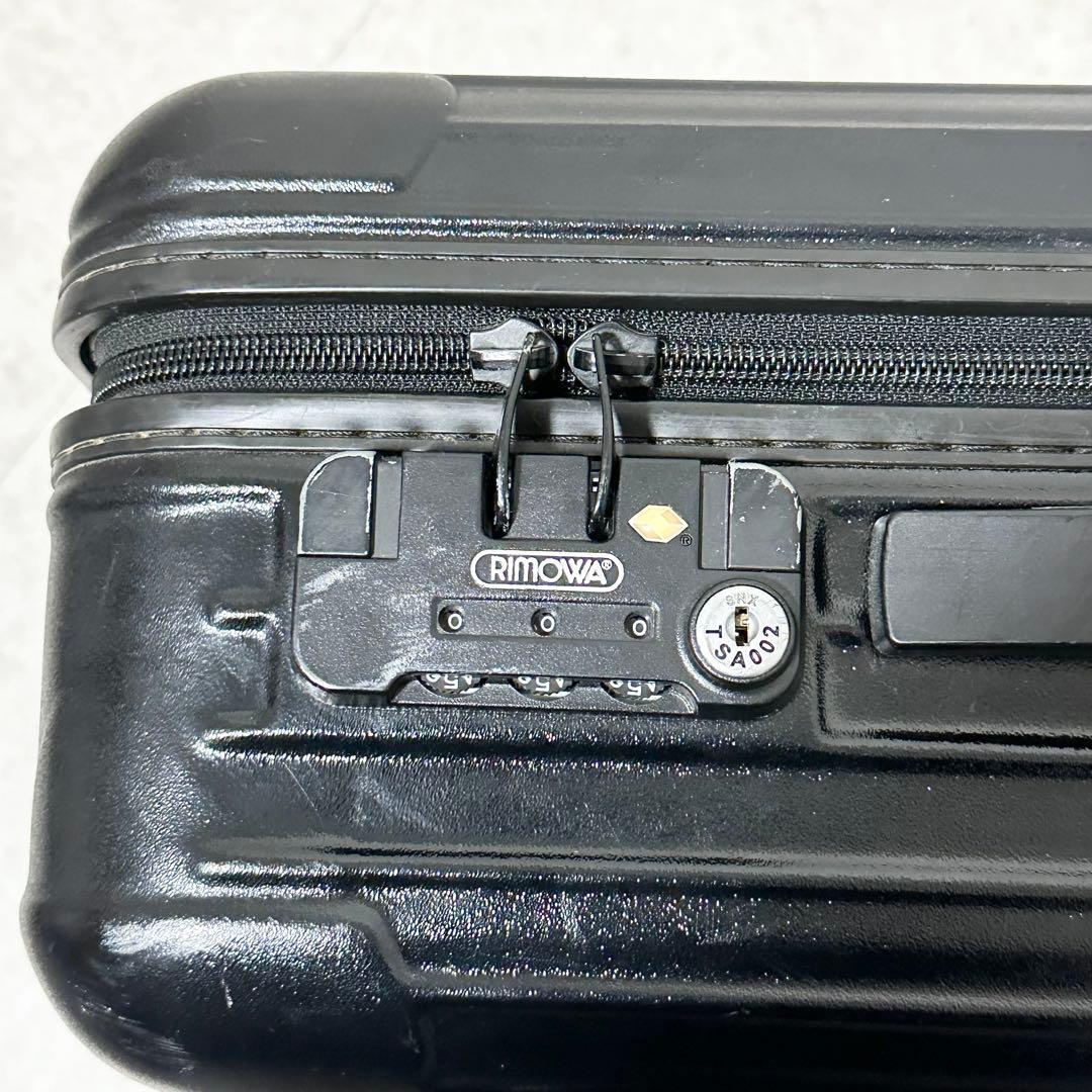 RIMOWA 851 52 salsa 2輪 黒 tsa機内持ち込み可能 35L