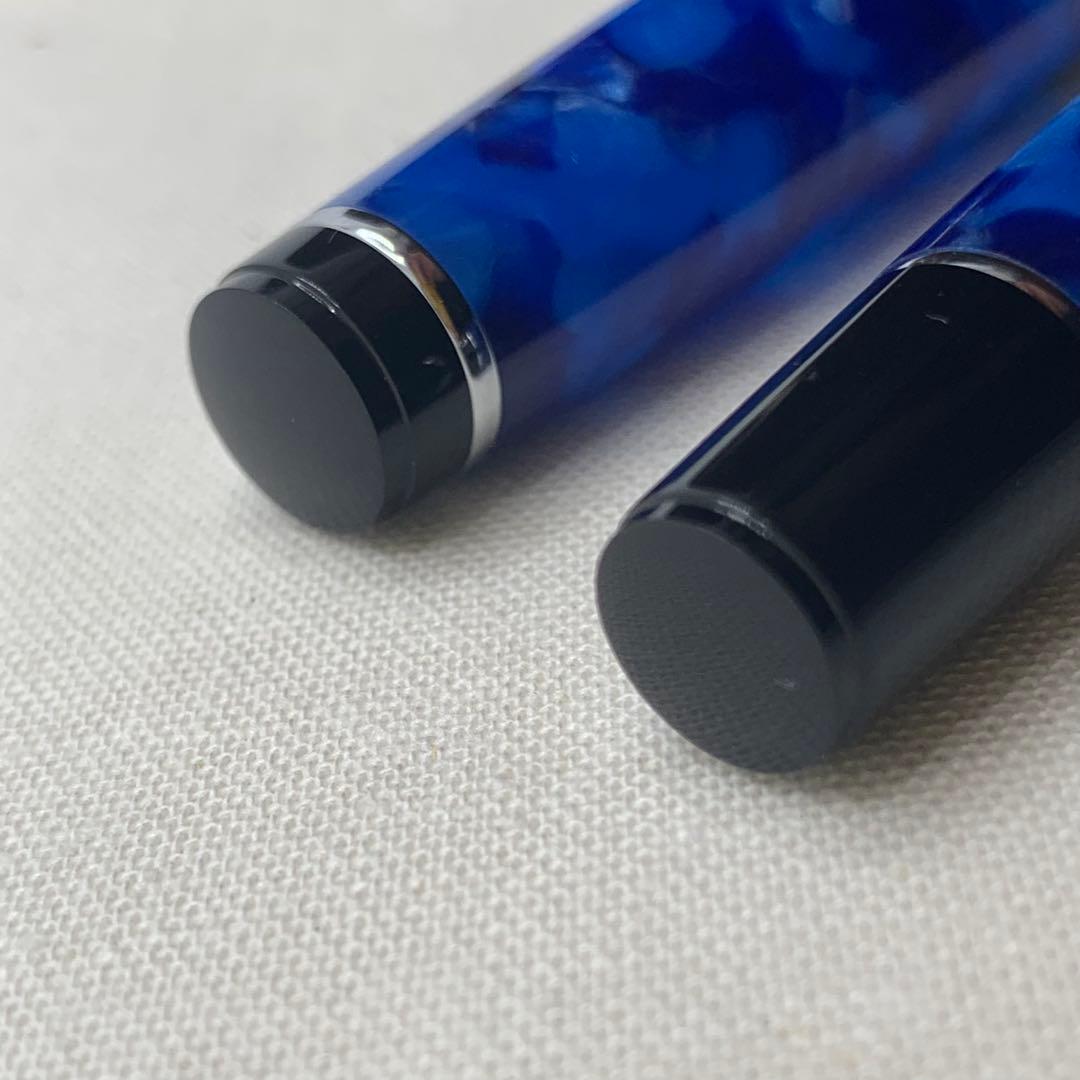 アウロラ　オプティマ　万年筆 14K EF（極細字） ブルーCT