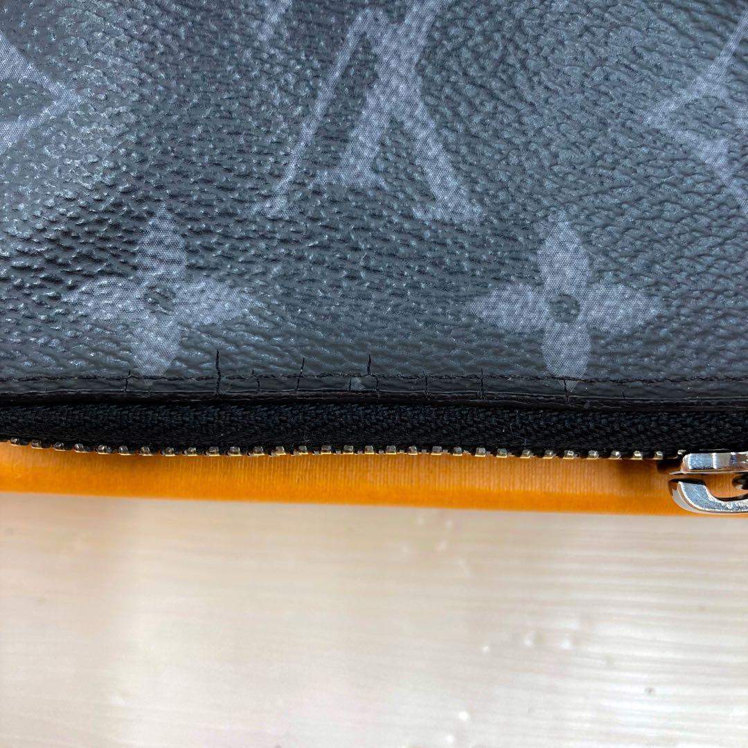 ルイヴィトン ケース ポルトモネジュール ブラック エクリプス