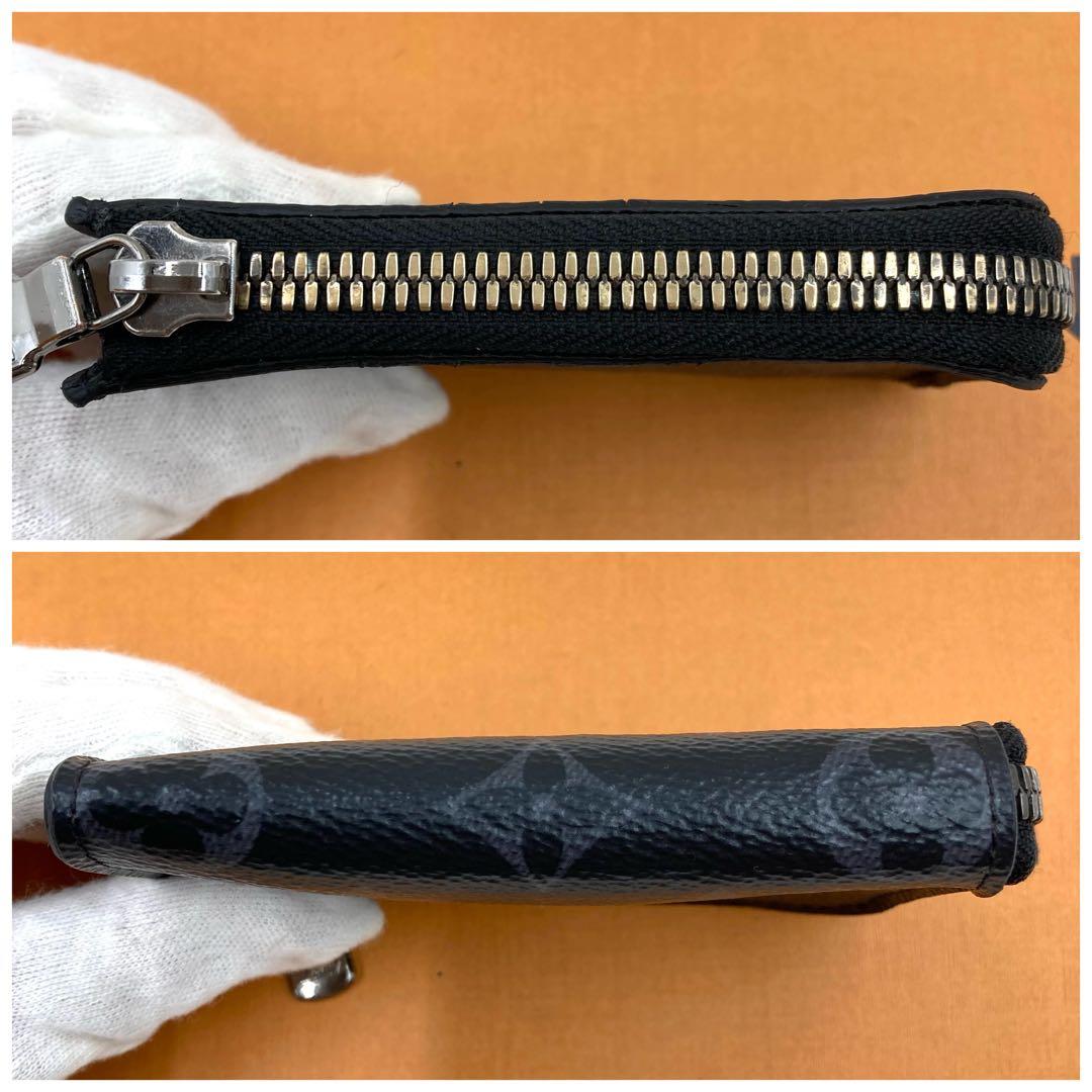 ルイヴィトン ケース ポルトモネジュール ブラック エクリプス