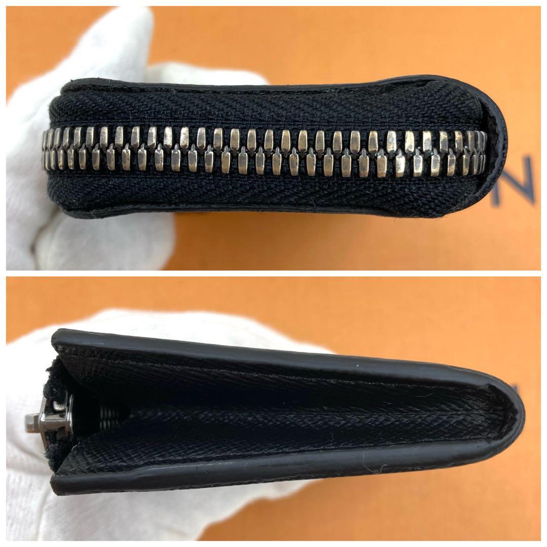 ルイヴィトン ケース ポルトモネジュール ブラック エクリプス