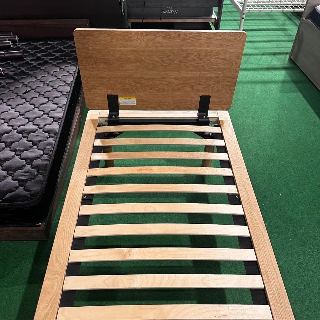 無印良品 ベッドセット セミシングル 木製 家具 D077