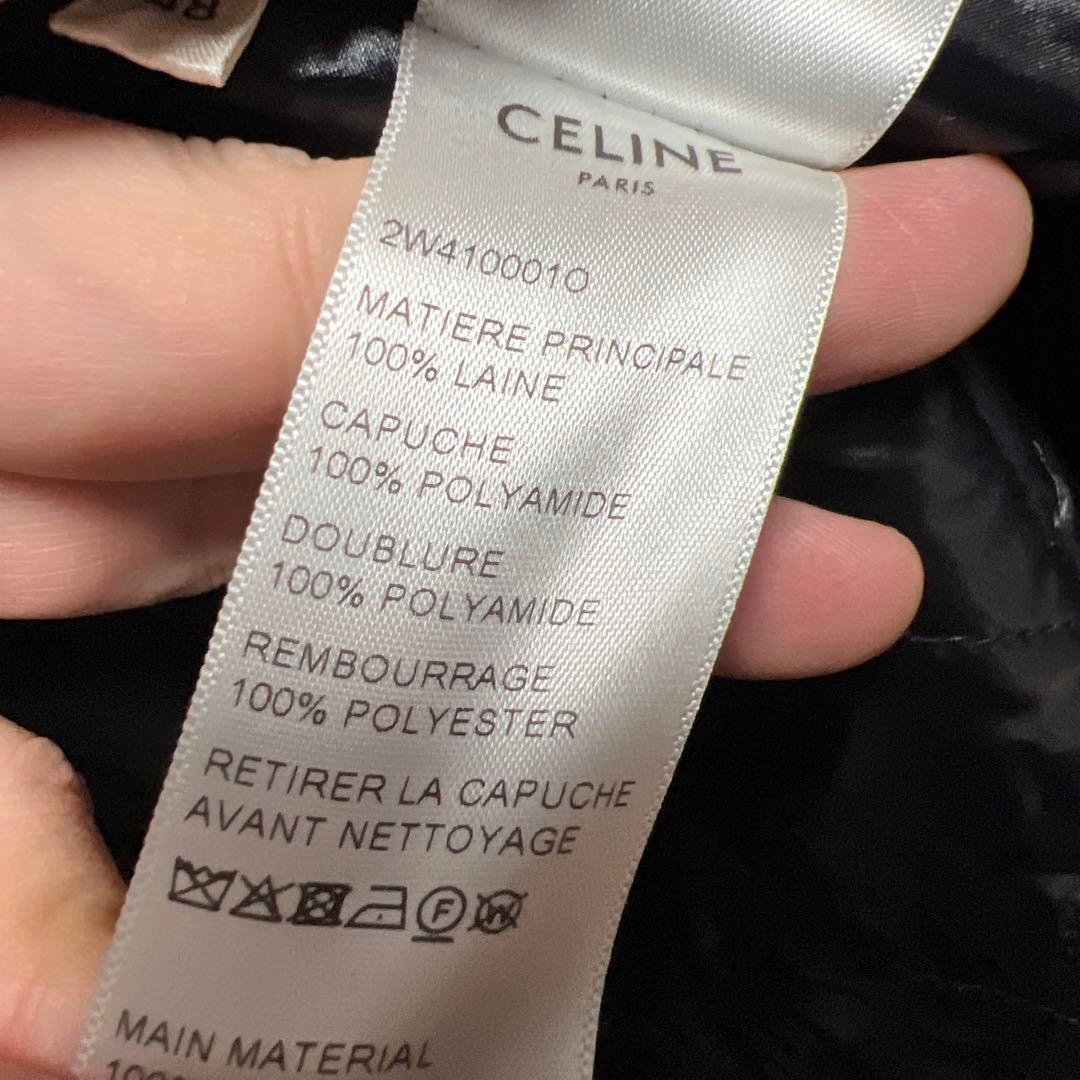 CELINE フーデッドロゴブルゾン フード付ジャケット 2W4100010