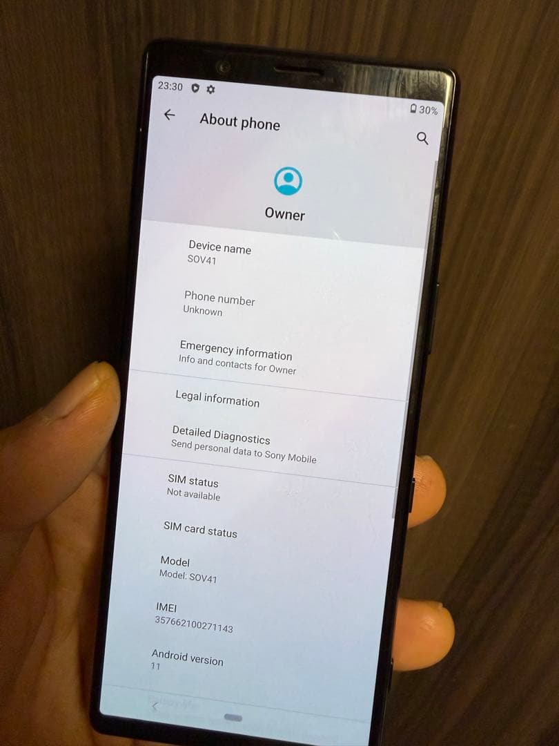 Sony Xperia 5 SOV41 64GB SIMフリー ブラック