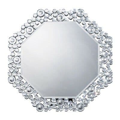 要問い合せ♥️幸せ引き寄せ♪キラキラ　八角形ミラー　鏡　ダイヤ風　クリスタル