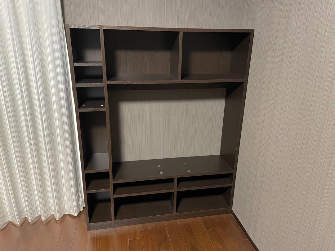 ダークブラウン テレビ台 収納棚☆送料込☆