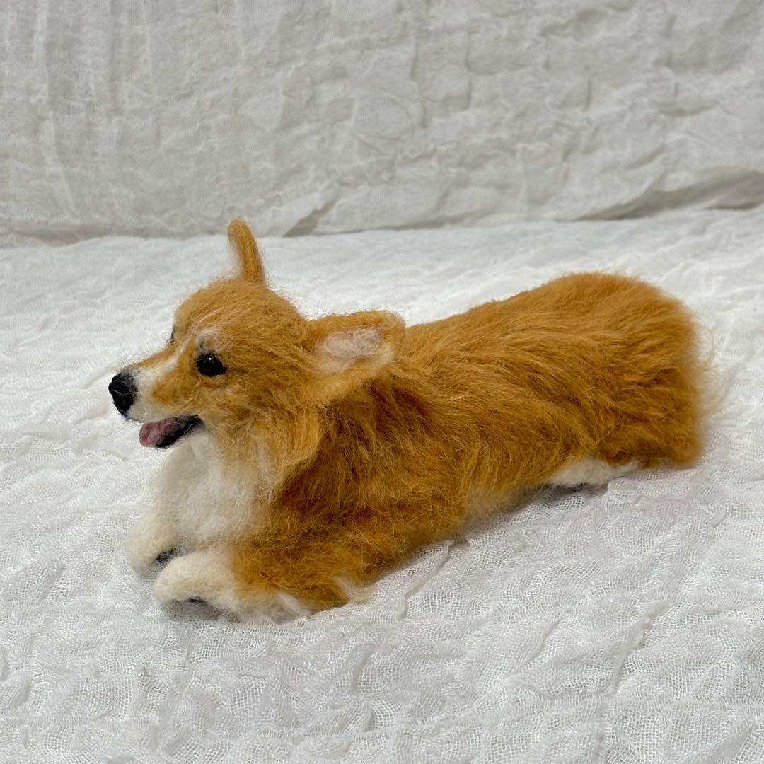 羊毛フェルト　シトリン様