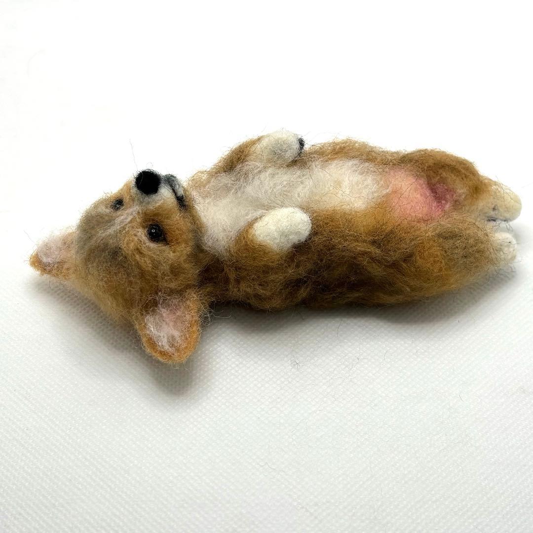 羊毛フェルト　シトリン様