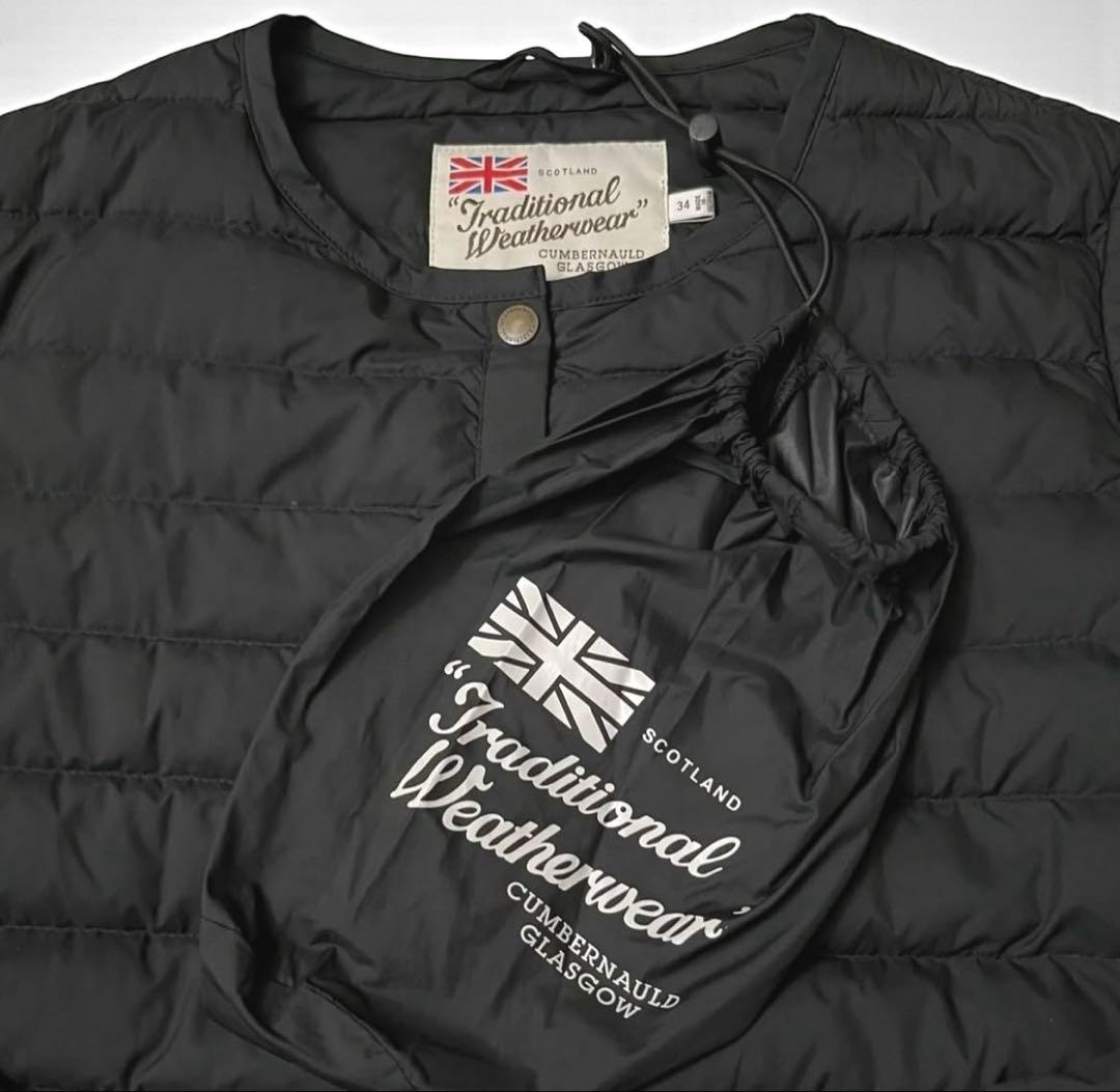 トラディショナル ウェザーウェア アークリー ロングダウン パッカブル 34