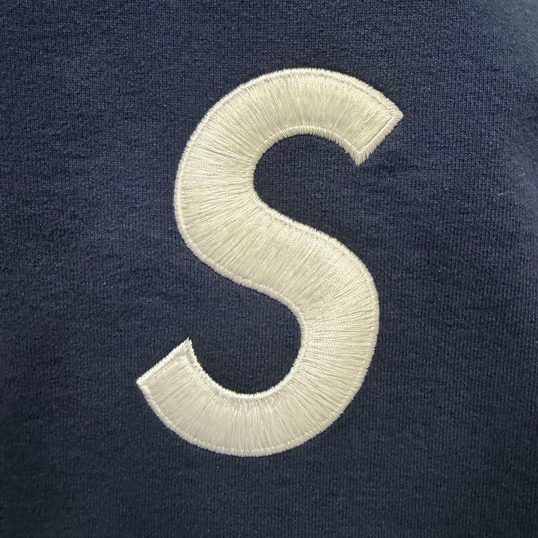 supreme Sロゴ　ジップパーカー