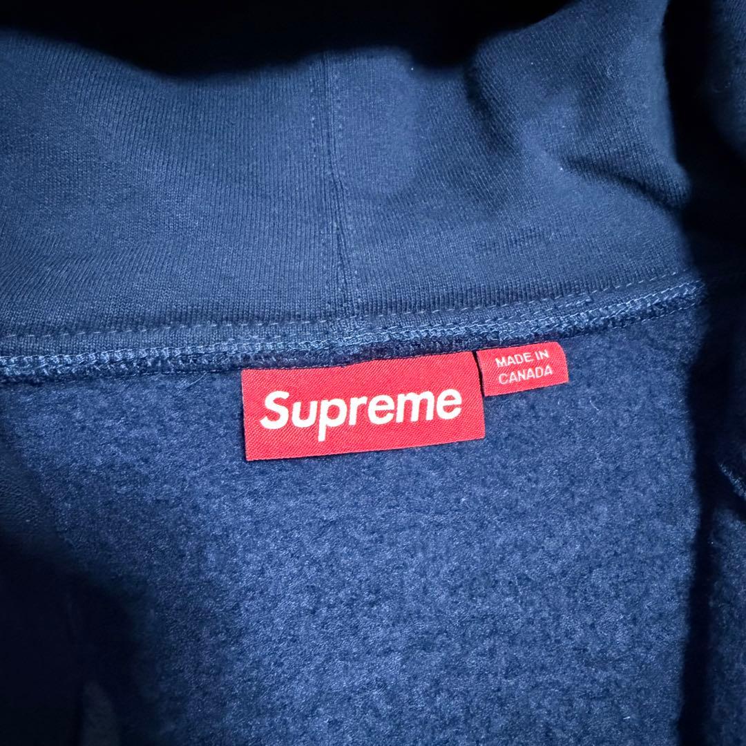 supreme Sロゴ　ジップパーカー