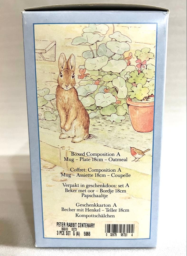 【未使用】ピーターラビット　ウェッジウッド　センテナリー セット　1993