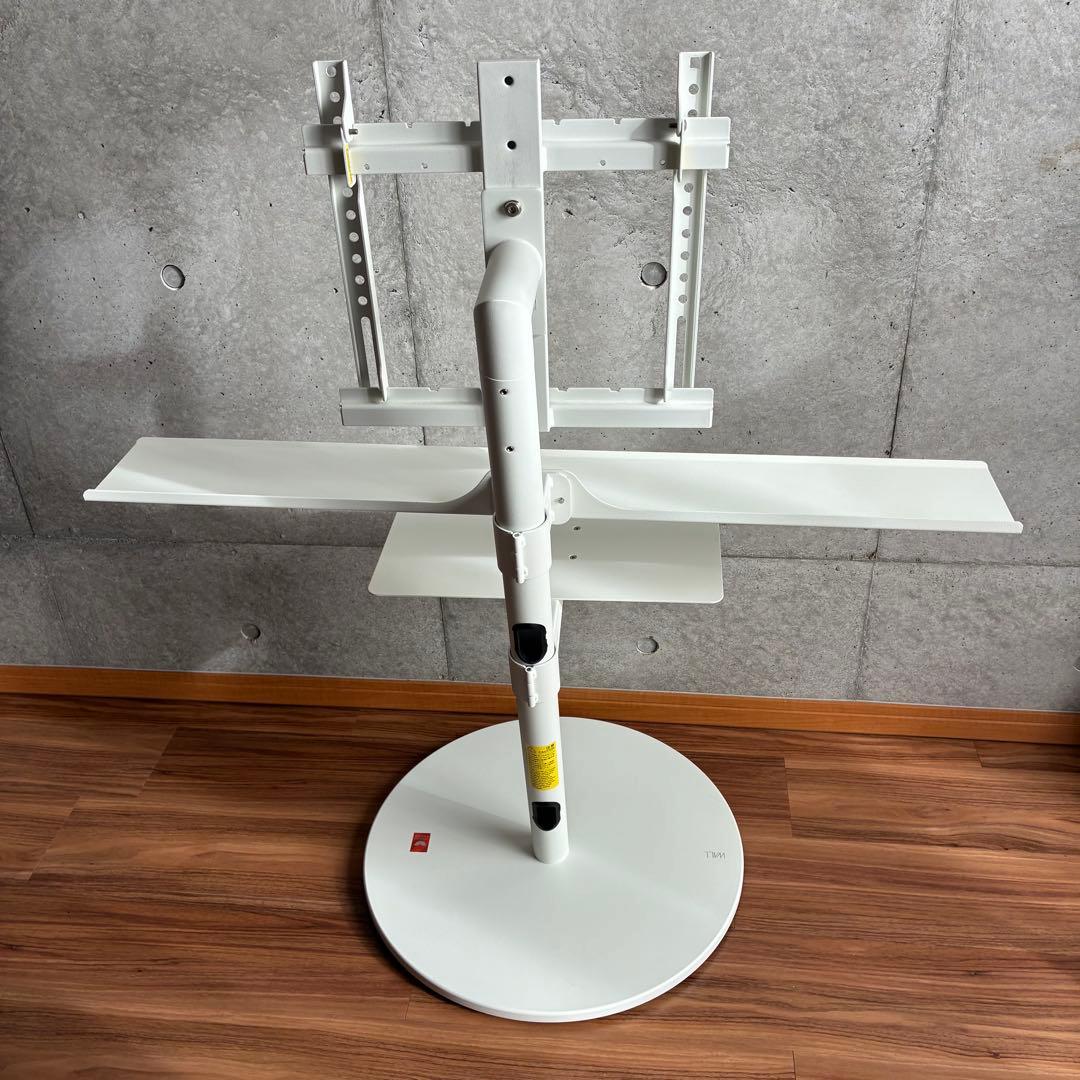 WALL A2 LOW TYPE テレビスタンド 白 キャスター付き