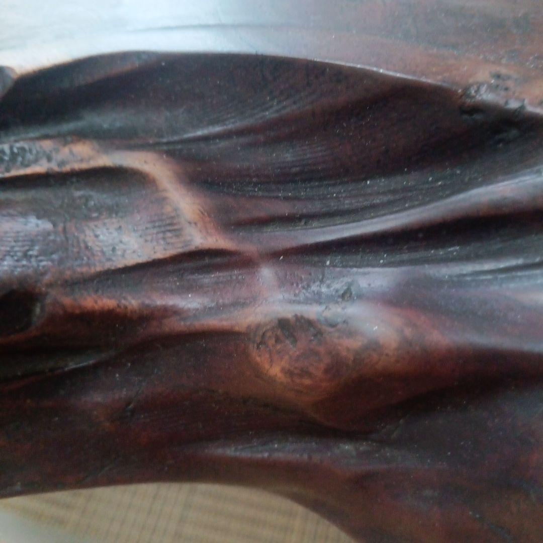 カリン一枚板テーブルす