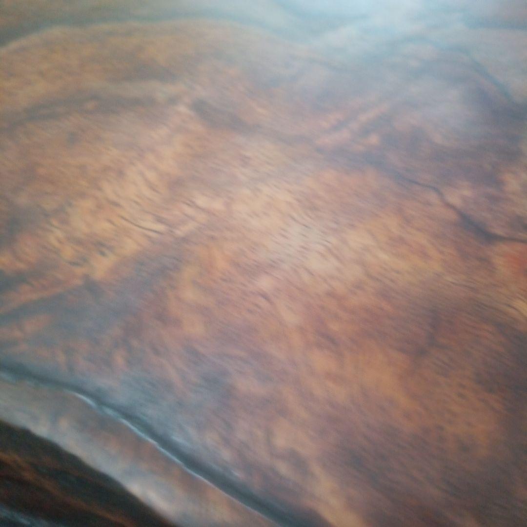 カリン一枚板テーブルす