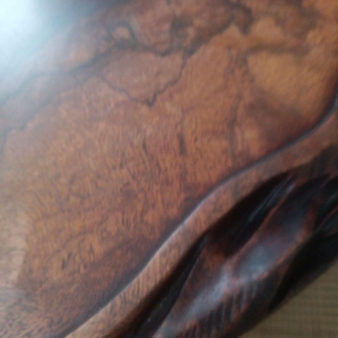 カリン一枚板テーブルす