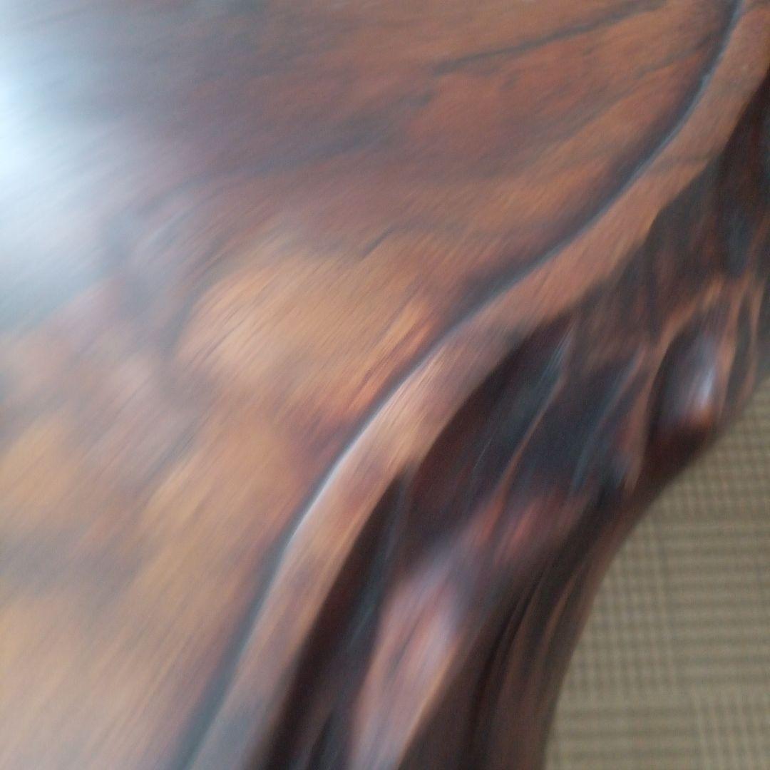 カリン一枚板テーブルす