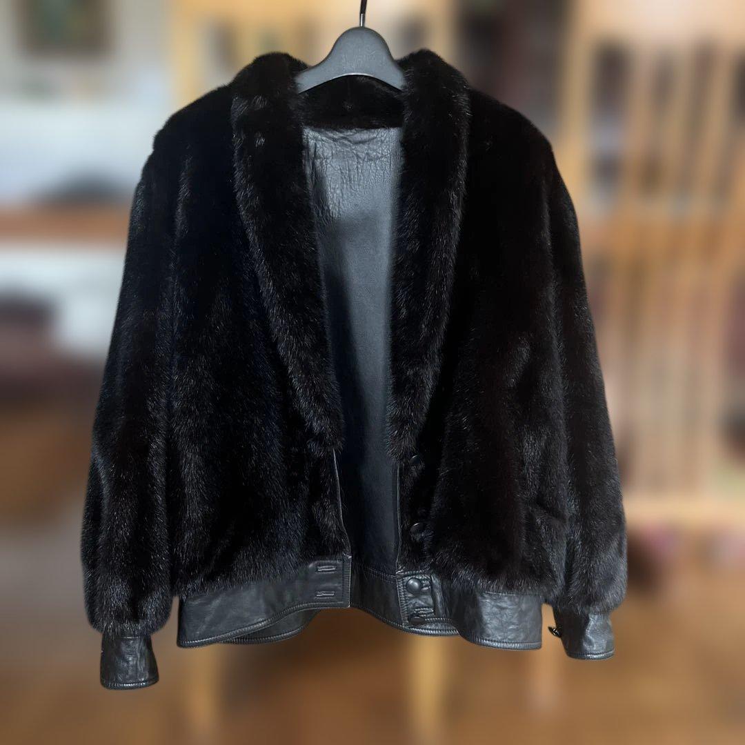 MG SABLE ミンクリバーシブルジャケット 国産