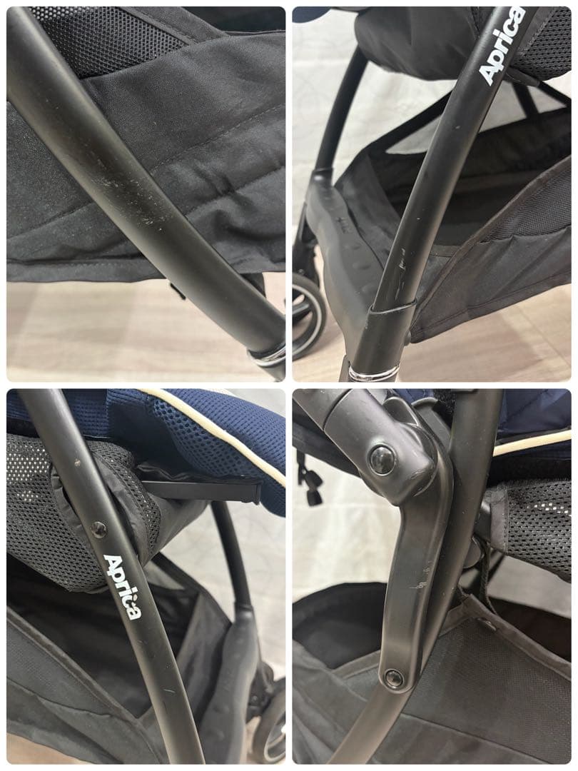 【美品✨】アップリカ　ベビーカー　ラグーナビッテクッション⭐︎