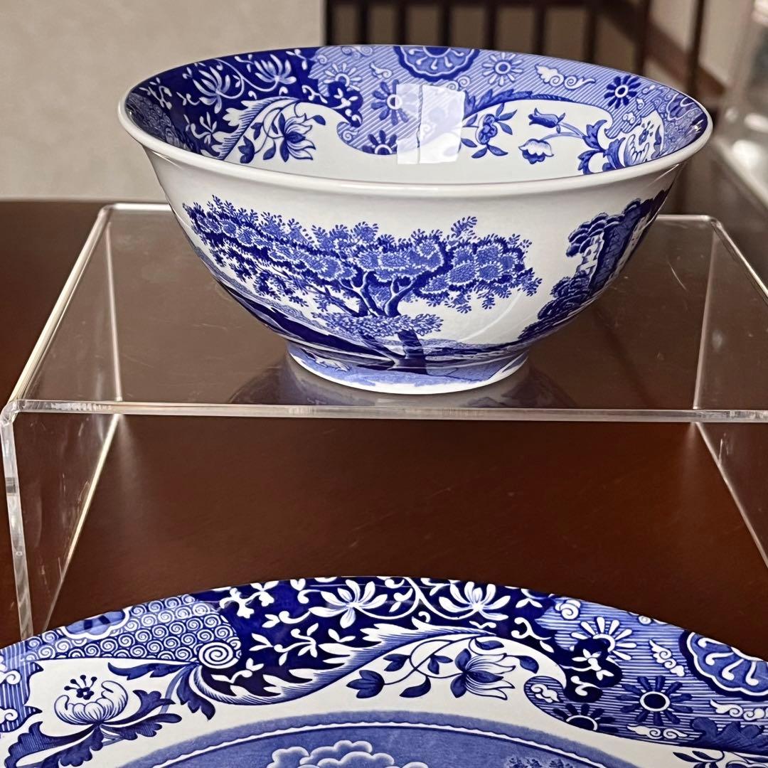 【レア美品】英国製　スポード ★ブルーイタリアン★モーニングセット