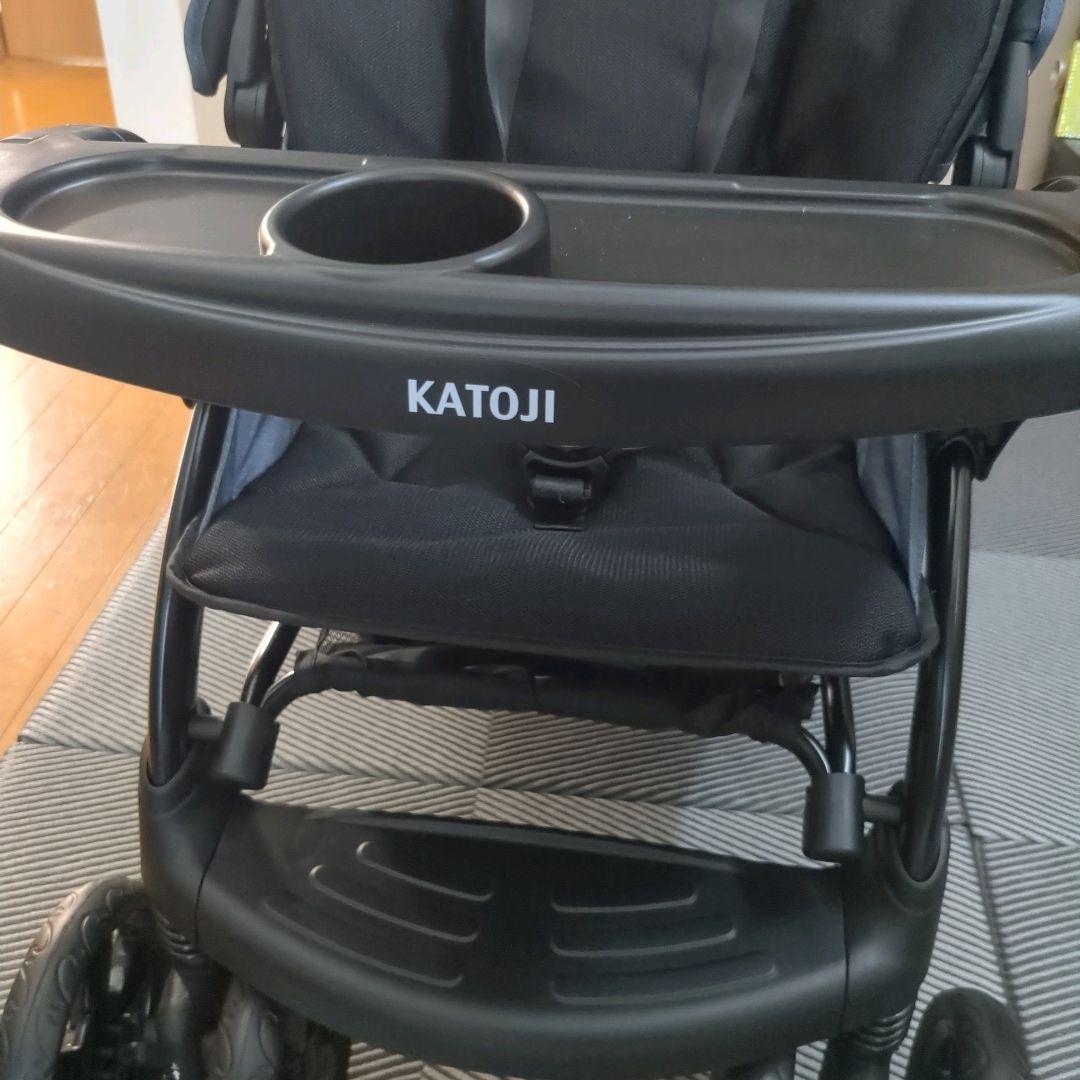 新品　未使用　カトージ2人でゴーDX　縦型　2人乗り　付属品完備