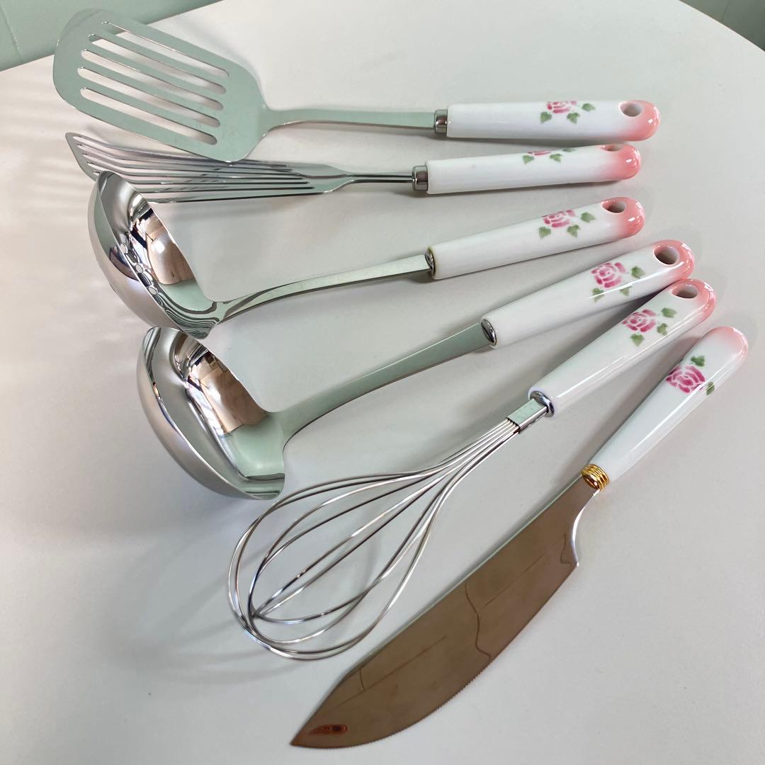 Manyマニーローズ　調理器具6個セット✨