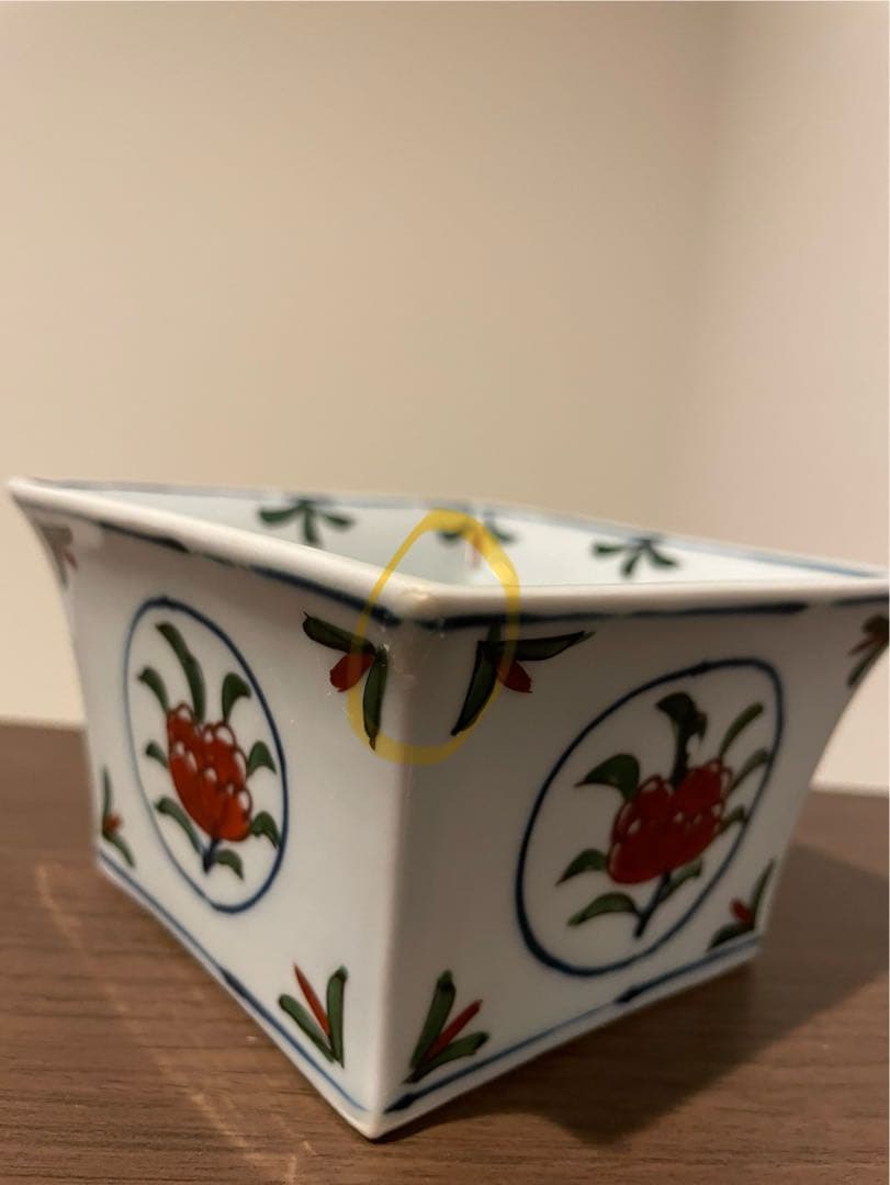 源右衛門窯　角深皿　５客セット