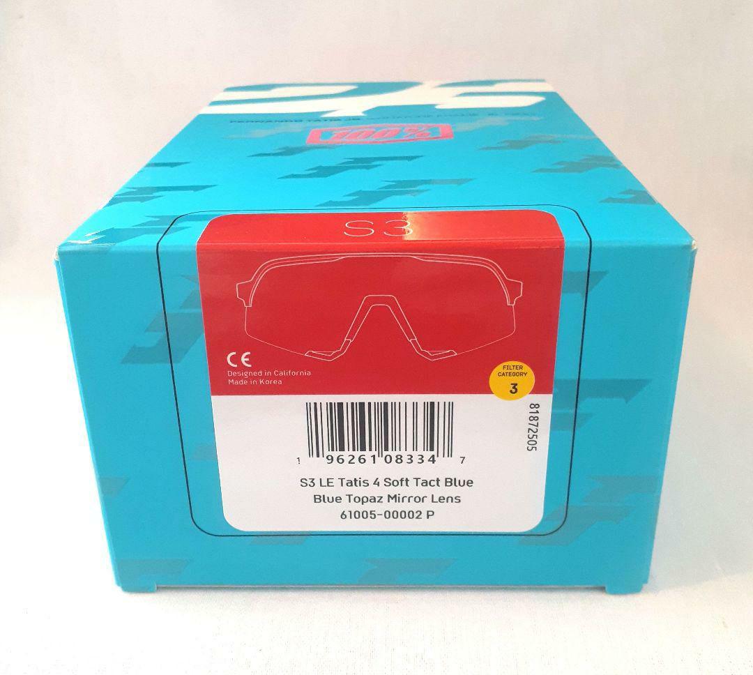 100% S3 タティス 2025 ワンハンドレッド サングラス