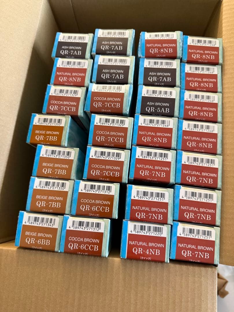 ヘアカラーセット QR & FRシリーズ まとめ売り