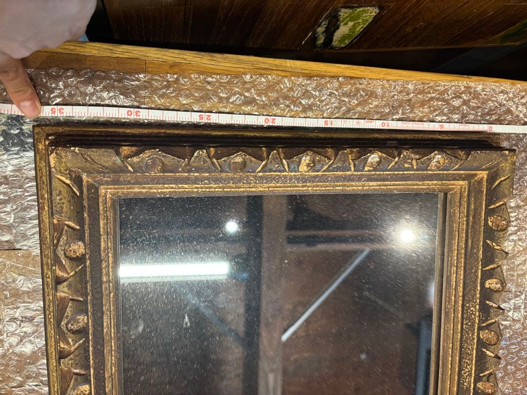 アンティー雑貨　一点もの　鏡　壁掛け