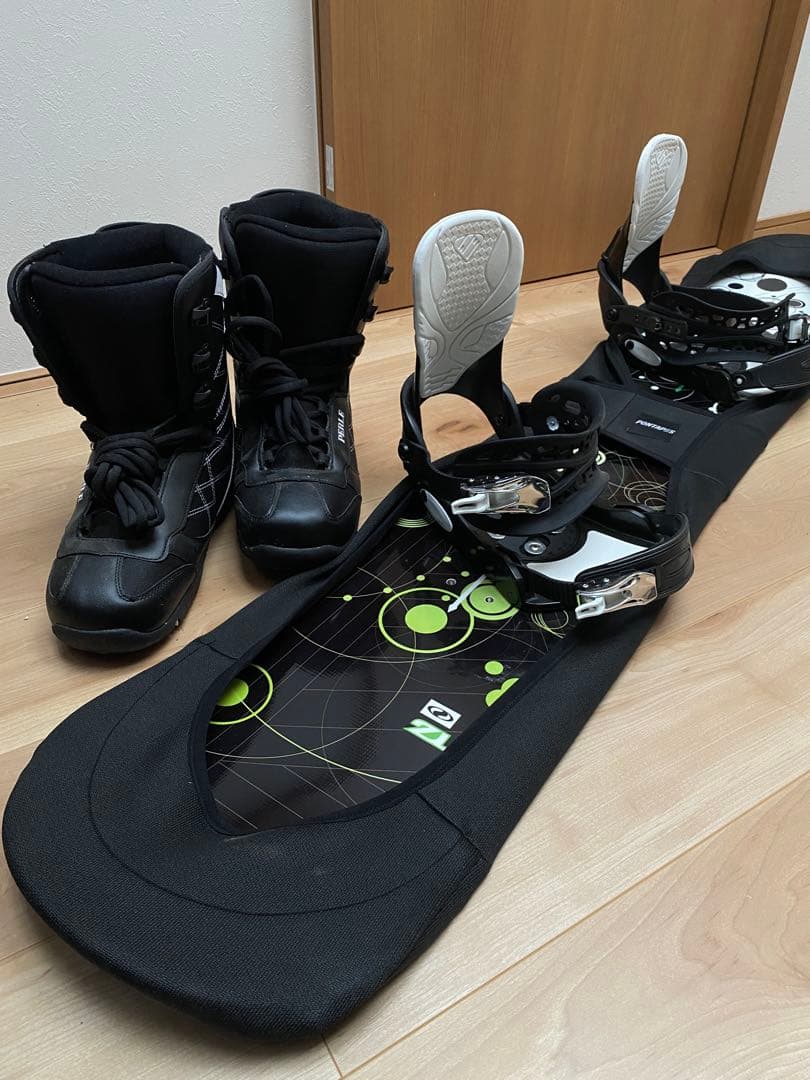 Zuma スノーボードセット (ソールカバー付き)