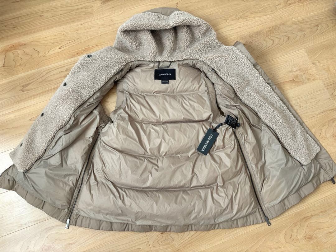 k断捨離中L'Appartement ルーアンドレア ２WAYダウンベスト