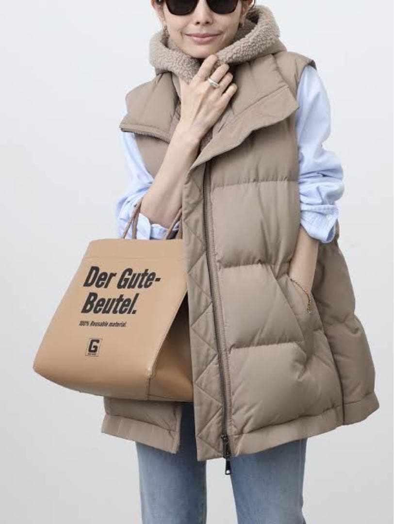 k断捨離中L'Appartement ルーアンドレア ２WAYダウンベスト