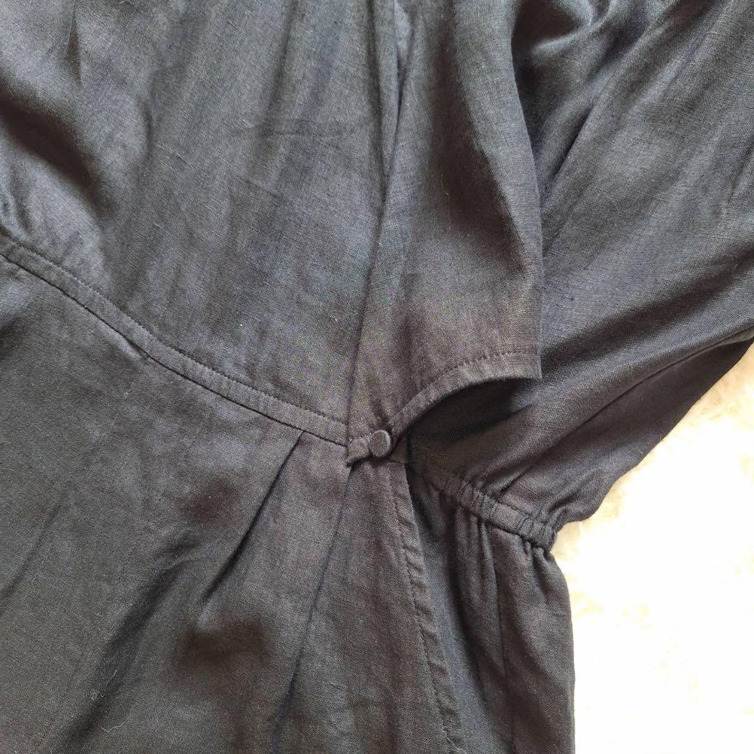 美品✨ティッカ 2024SS リネンコンビネゾン オールインワン カシュクール