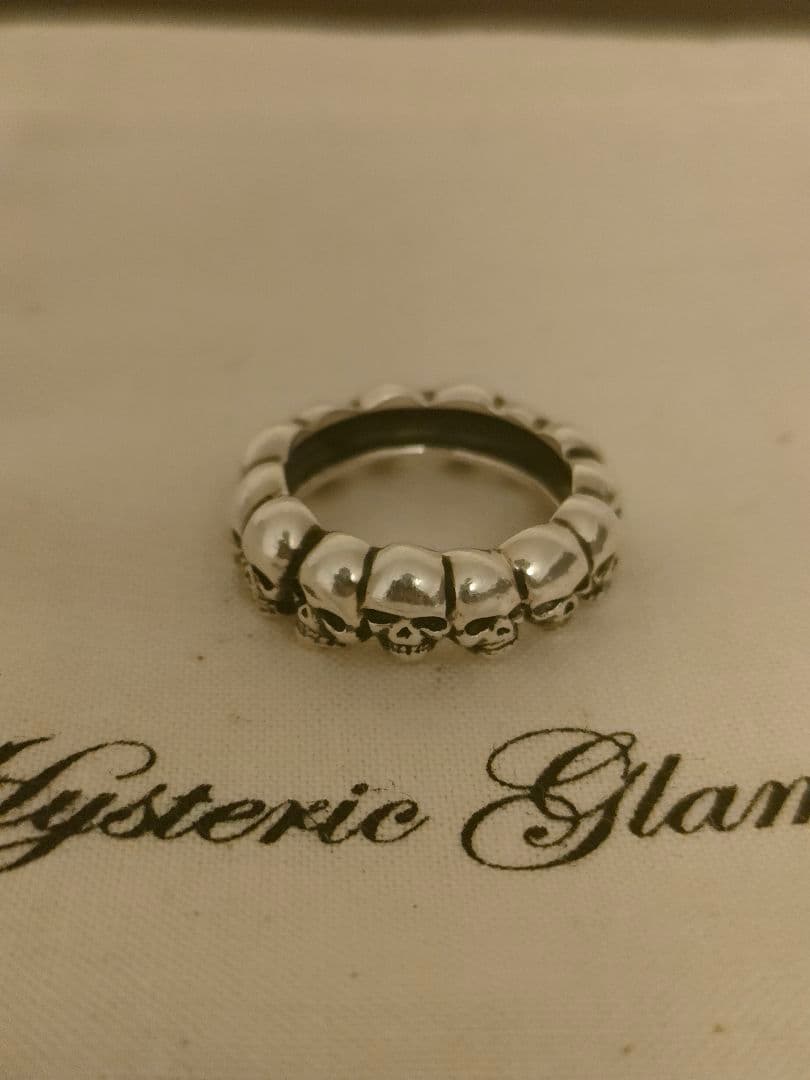 Hysteric Glamour 復刻スカルリング10号