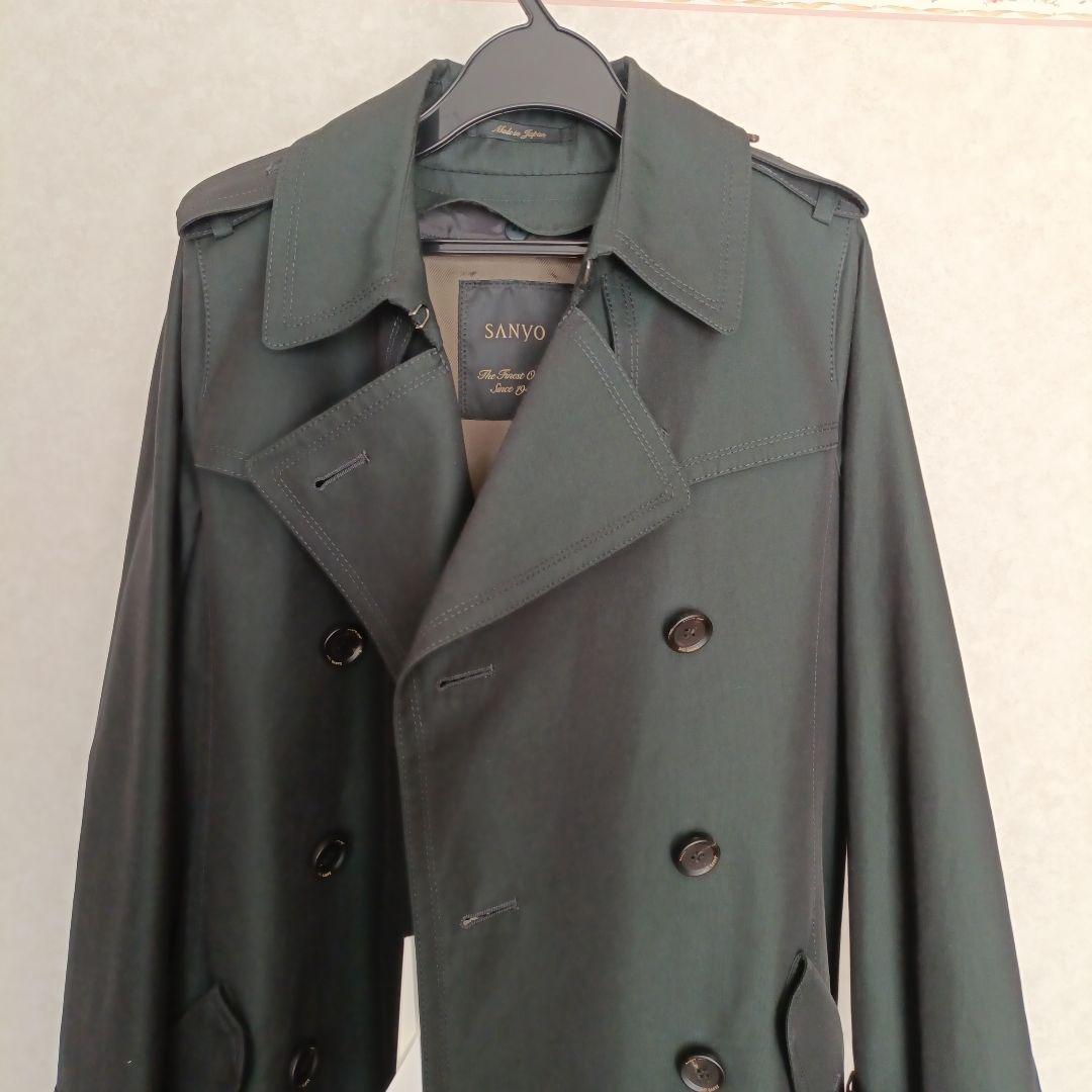 新品タグ付き　サンヨー　100年コート　トレンチコート　ライナー　36