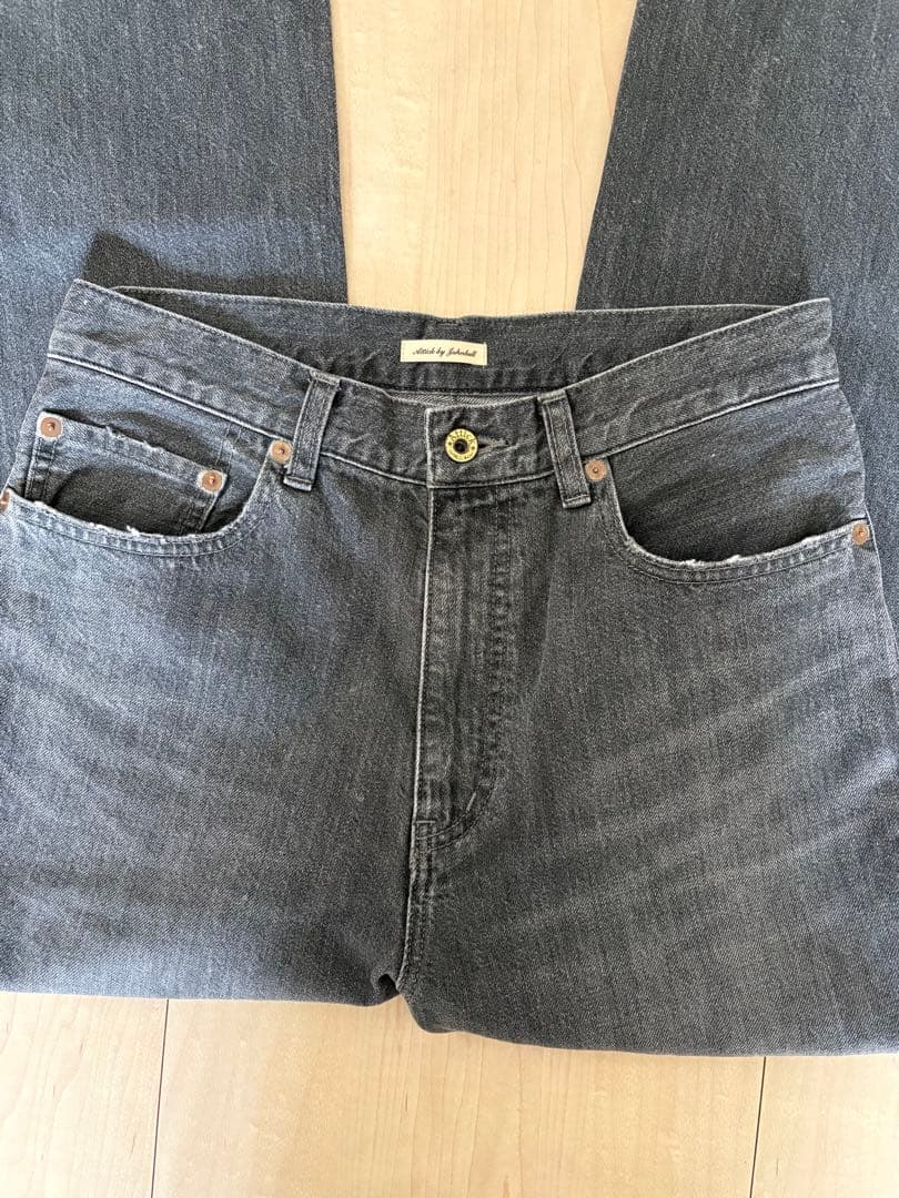 L'Appartement/ジョンブル　LOOSE FLARE DENIM