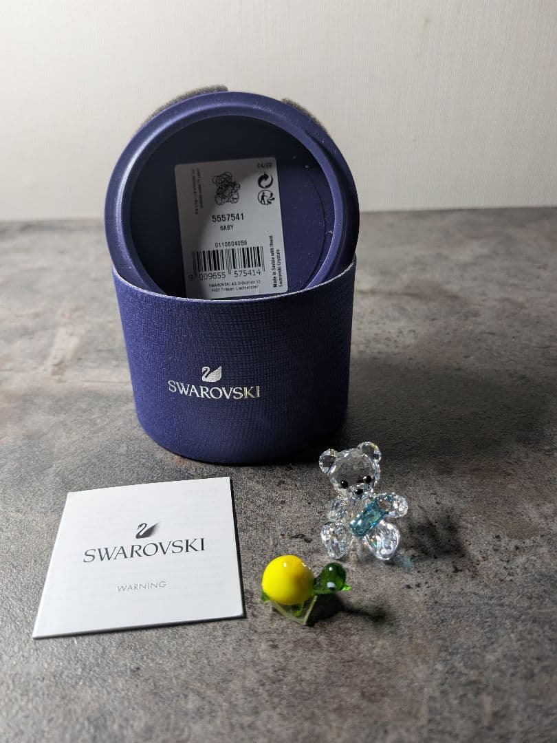 超美品 スワロフスキー　ベビークリスベアと亀さん　セット
