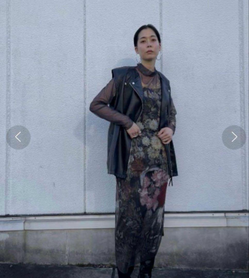 AMERI × THE MET SHEER DRESS M size