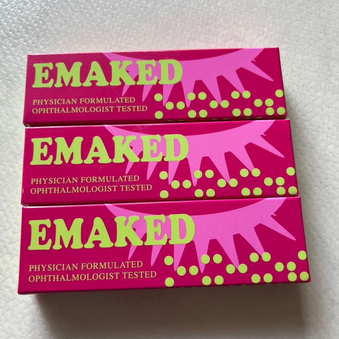EMAKED エマキッド まつ毛美容液 3本セット