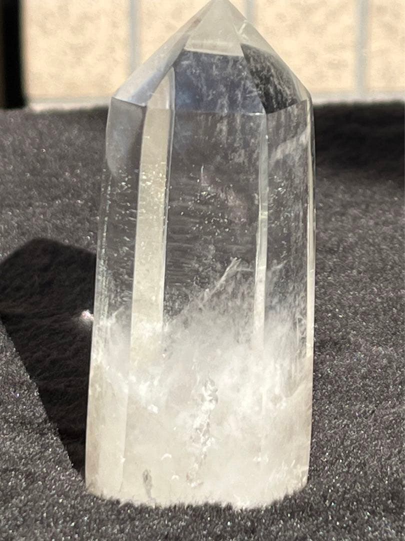 【強力浄化】高品質！MR16 ヒマラヤ水晶タワー⭐️エンジェルラダー青いハリ⭐️