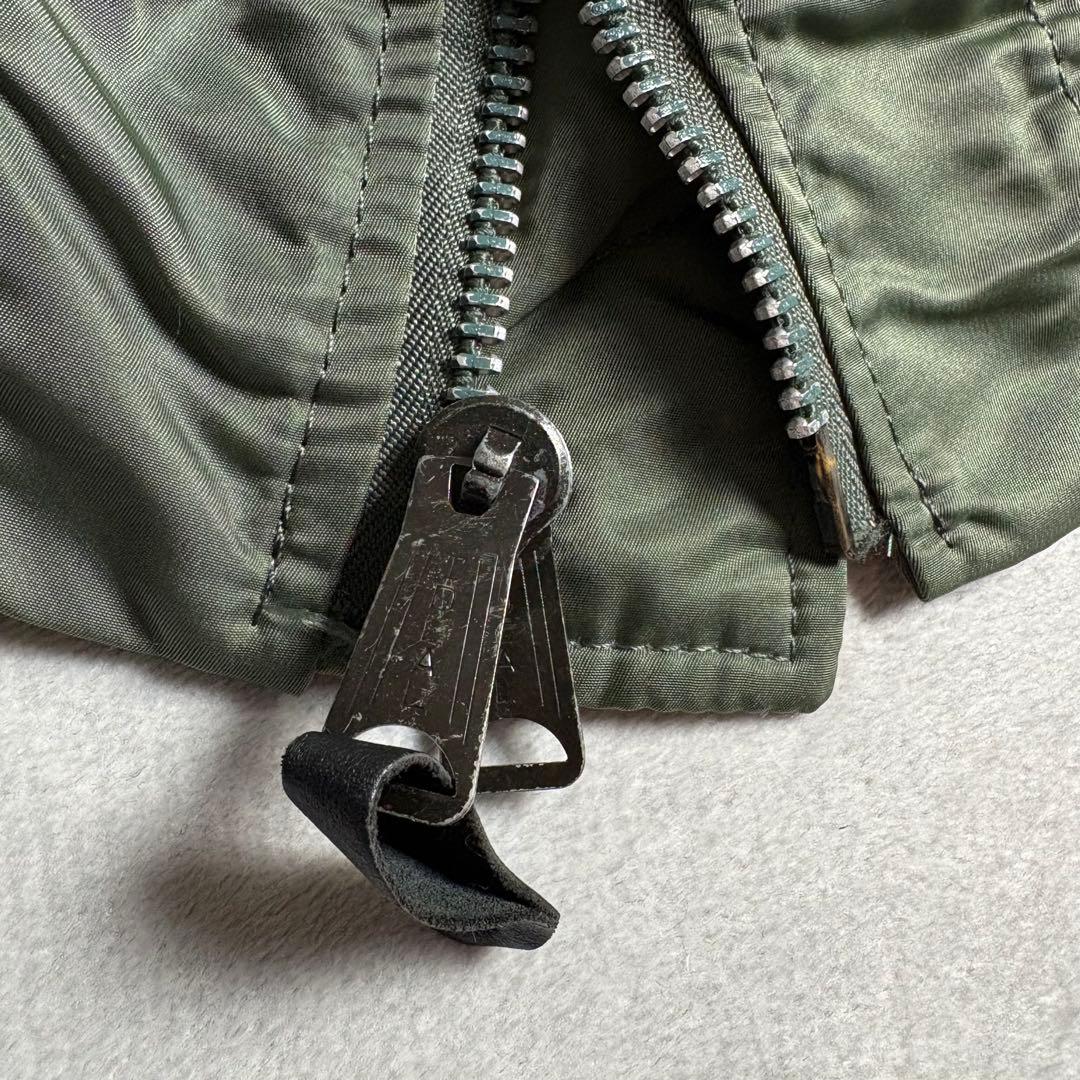 ALPHA 90s USA製 ma-1 ボンバージャケット　リバーシブル
