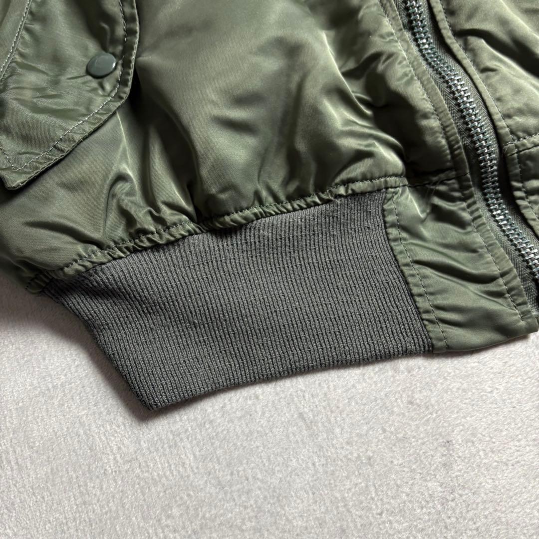 ALPHA 90s USA製 ma-1 ボンバージャケット　リバーシブル