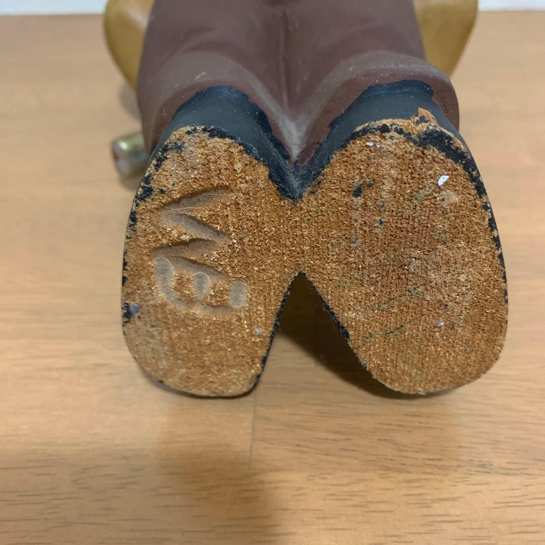 アンティーク　ガーデン　置物　ブルドッグ　犬