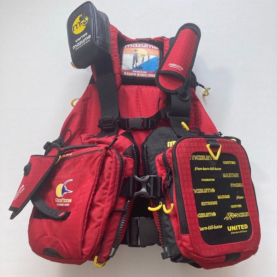 和樹　mazume　レッドムーンライフジャケット フローティングベスト