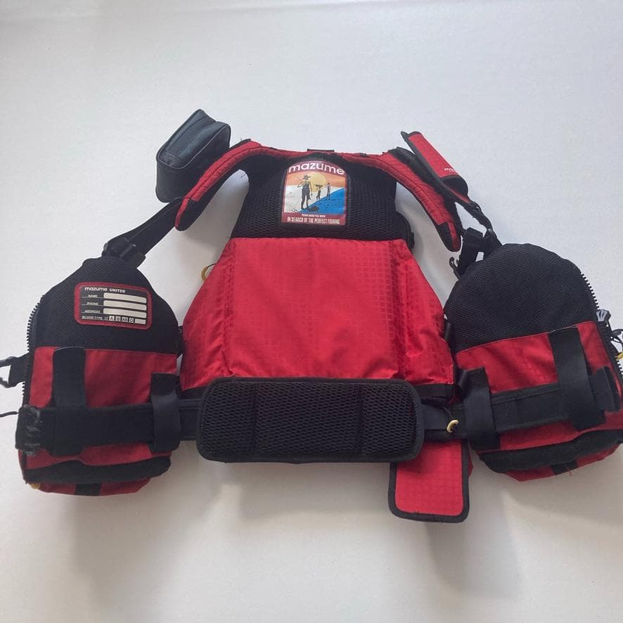 和樹　mazume　レッドムーンライフジャケット フローティングベスト
