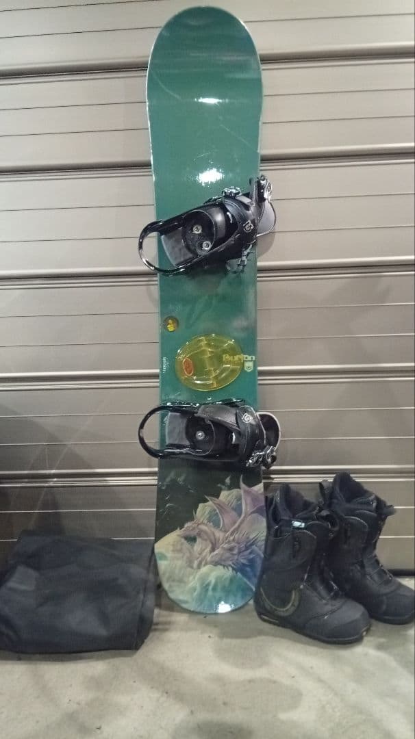 Burtonスノーボード140ブーツ23ビンディング付き