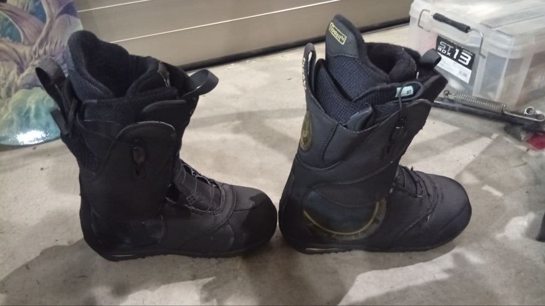 Burtonスノーボード140ブーツ23ビンディング付き